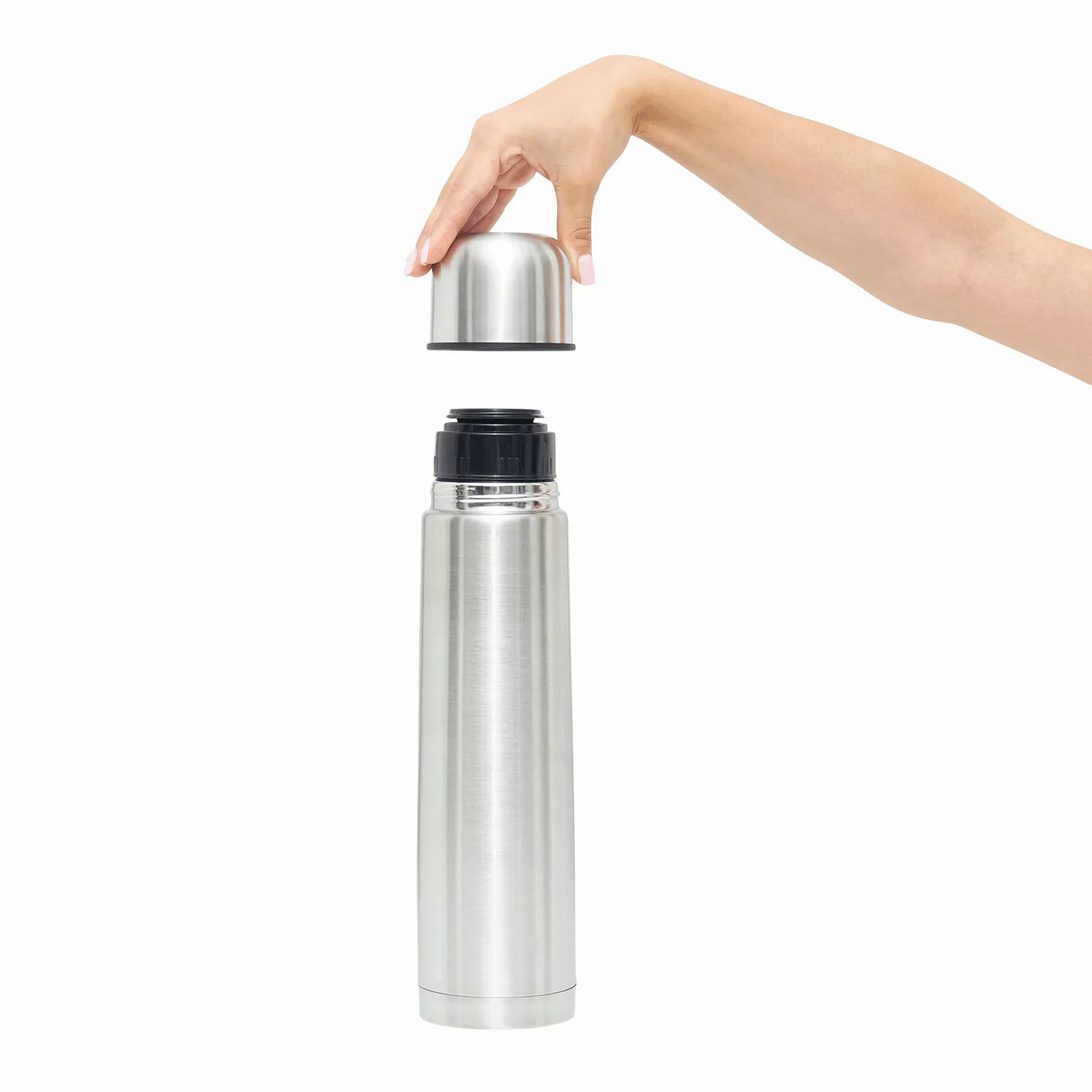 WARM SOUL L - Isolierkanne, 1 Liter silber, silber – Bild 8