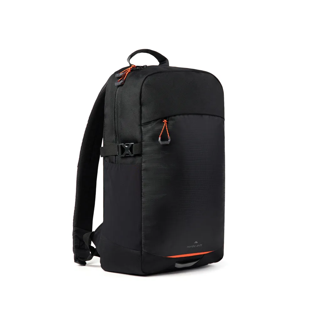 Nordic Drift Trail RCS Daypack 16L, schwarz – Bild 9