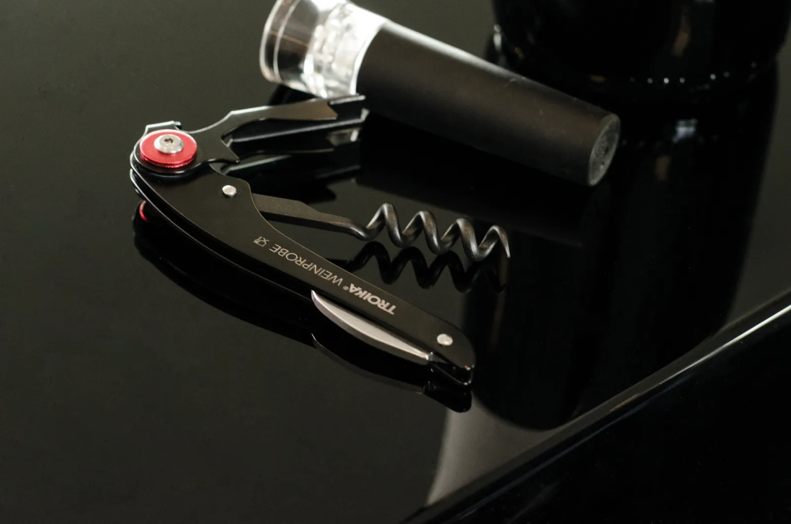 Wein-Set WEINPROBE, rot/schwarz – Bild 8