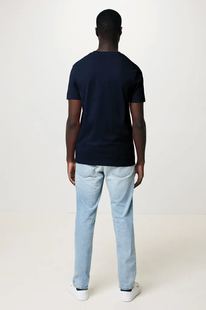 IQONIQ Bryce T-Shirt aus recycelter Baumwolle, navy blau – Bild 7