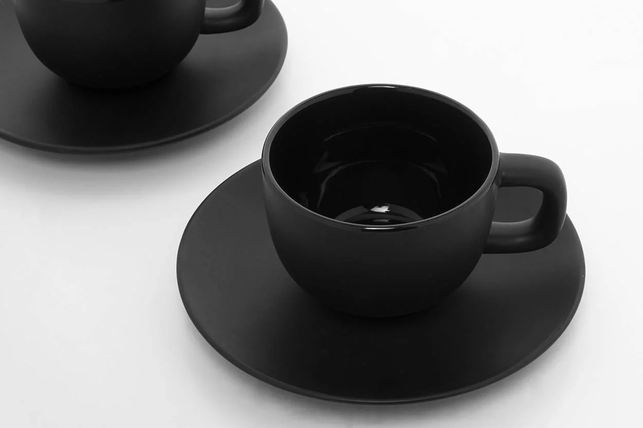 Cappuccinotassenset Caturra Plus, schwarz – Bild 11