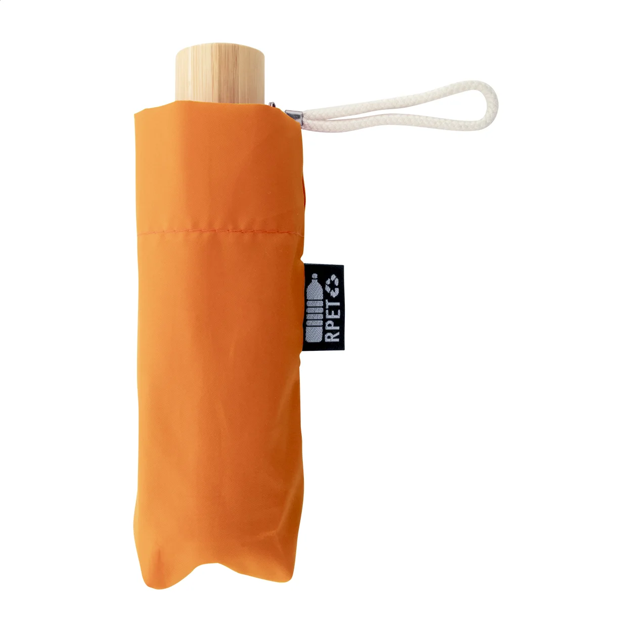 RPET Mini-Regenschirm Miniboo, orange – Bild 5