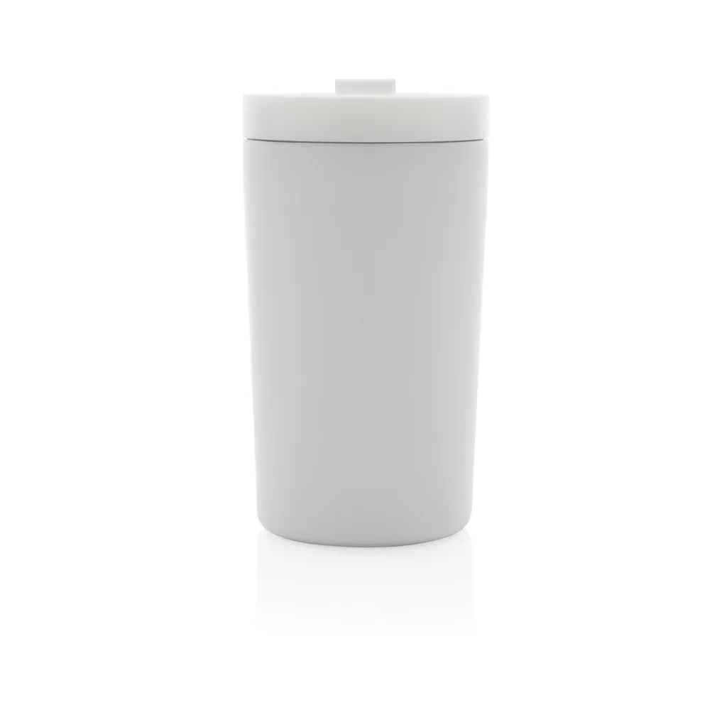 Doppelwandiger Vakuum-Becher aus RCS recyceltem SS, weiß – Bild 4