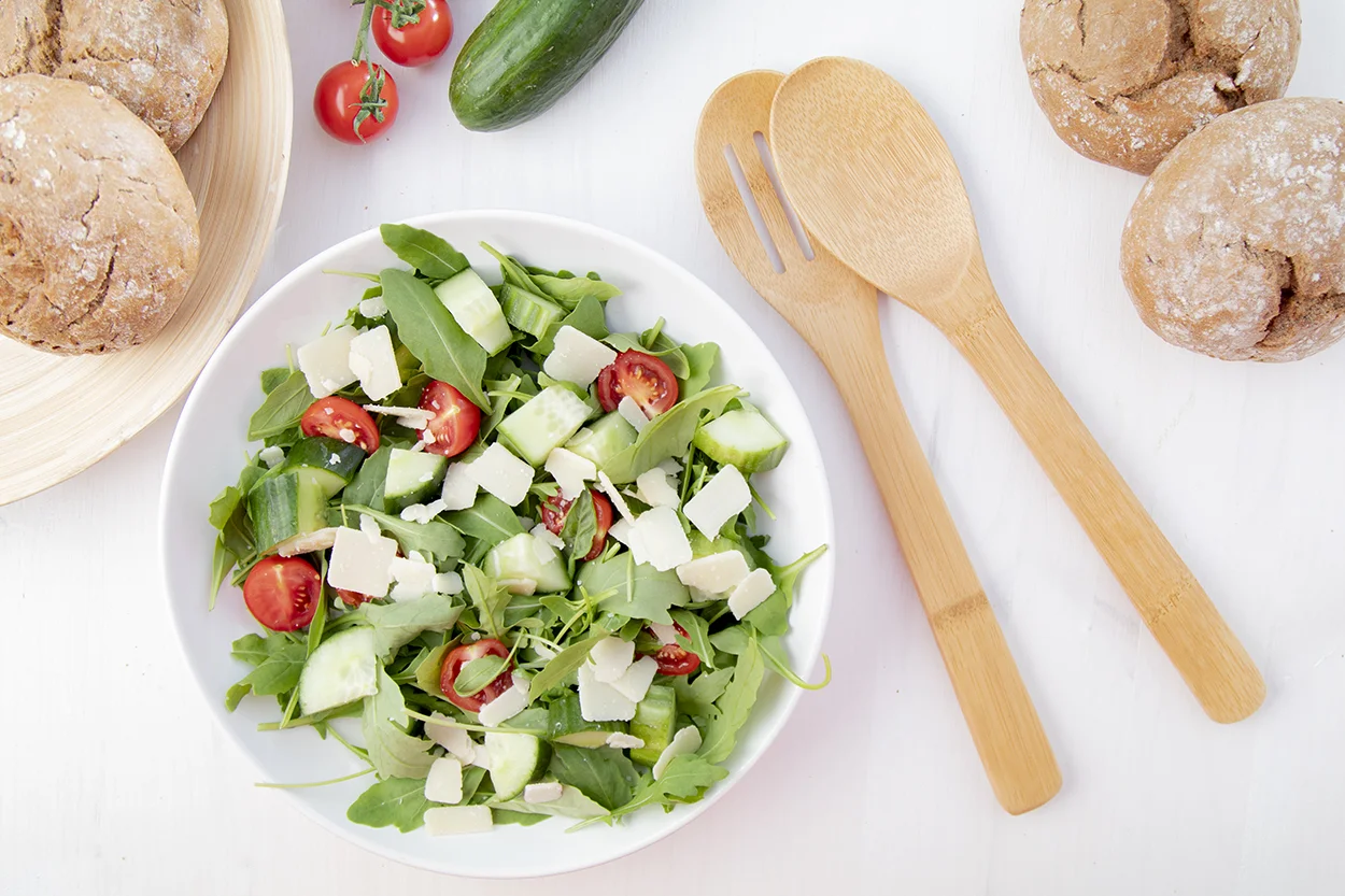 Salatbesteck Escaro, natur – Bild 4