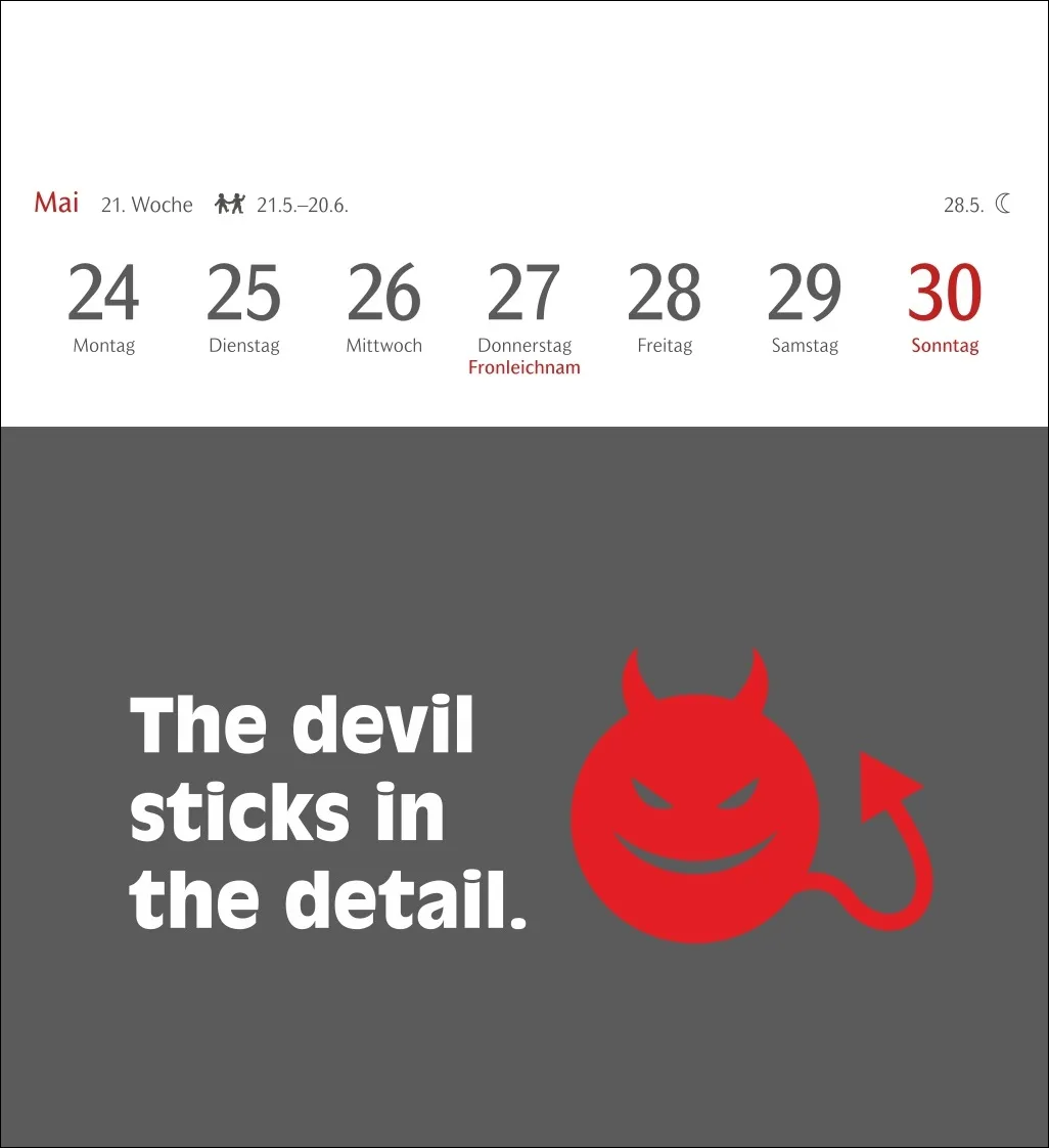 Now I know how the rabbit runs Postkartenkalender 2027 – Bild 2