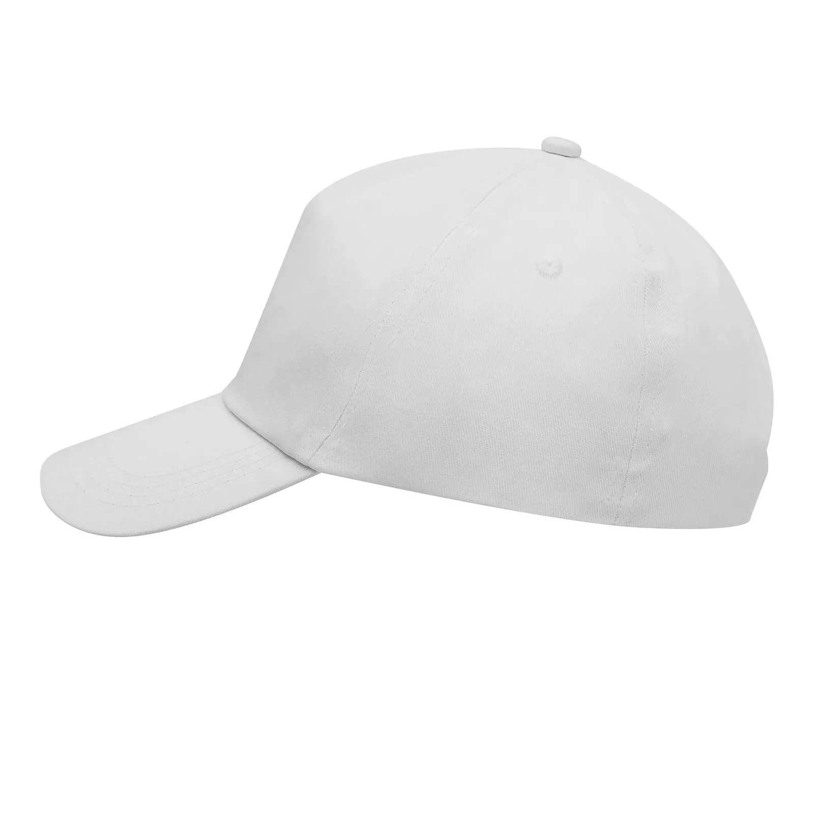 FAVOURITE - 5-Panel-Baseball-Cap, weiß – Bild 5