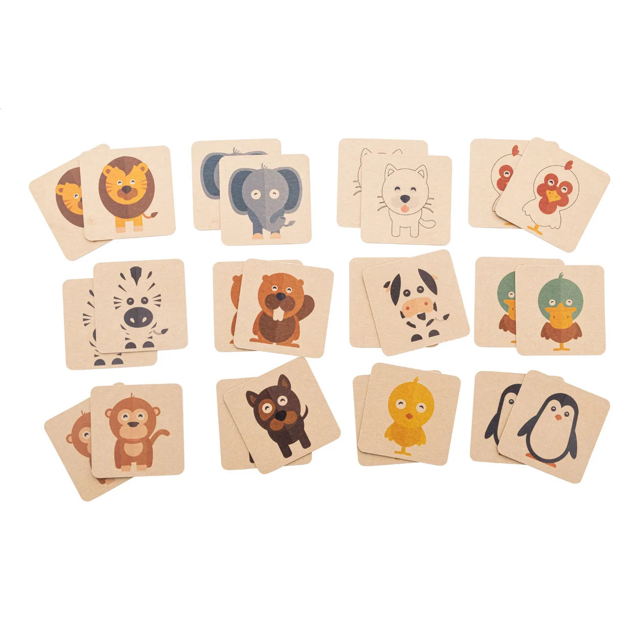 Individuelles Memory-Spiel Minimor Eco, natur – Bild 3