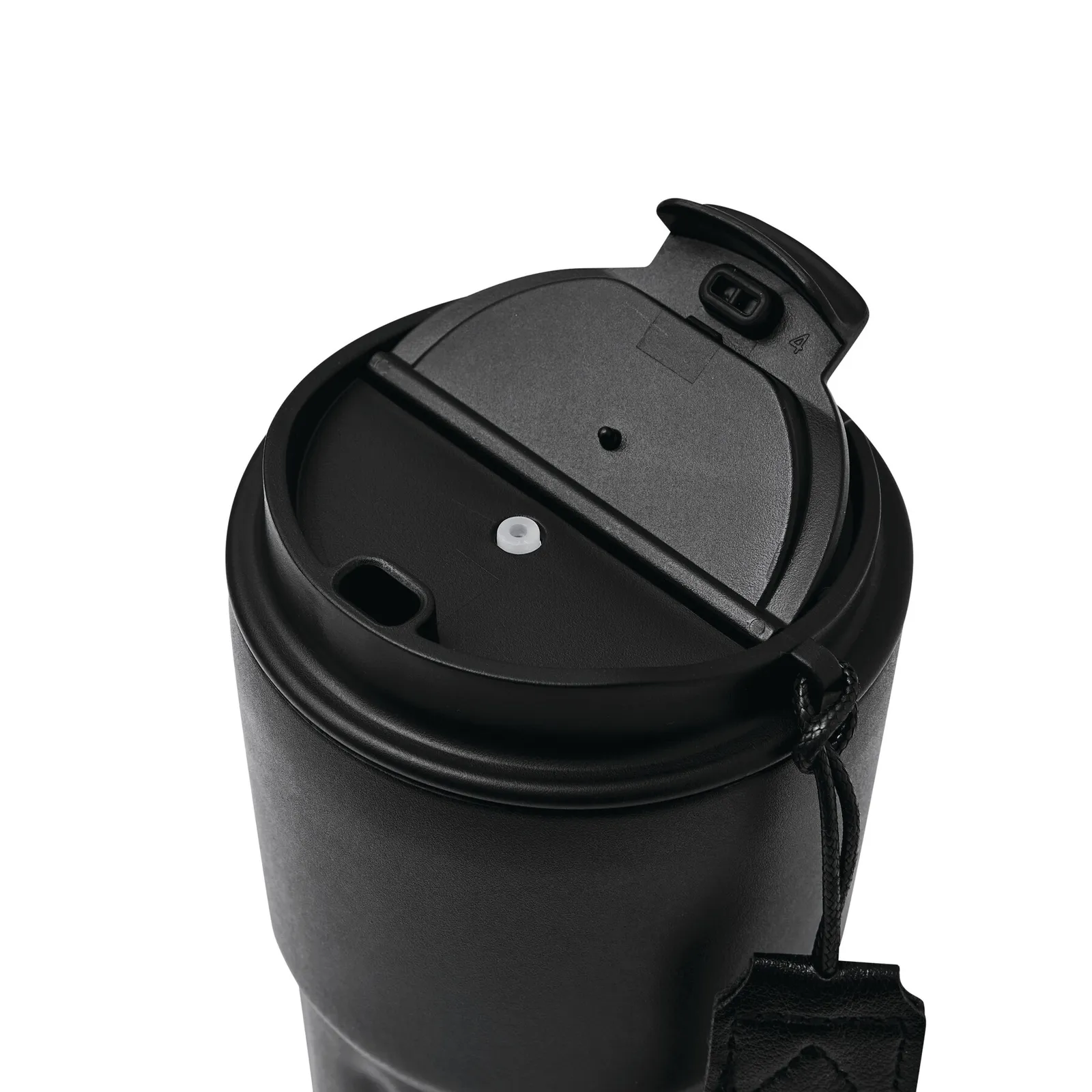 TRAVEL MUG - Vakuum-Trinkbecher, schwarz – Bild 7