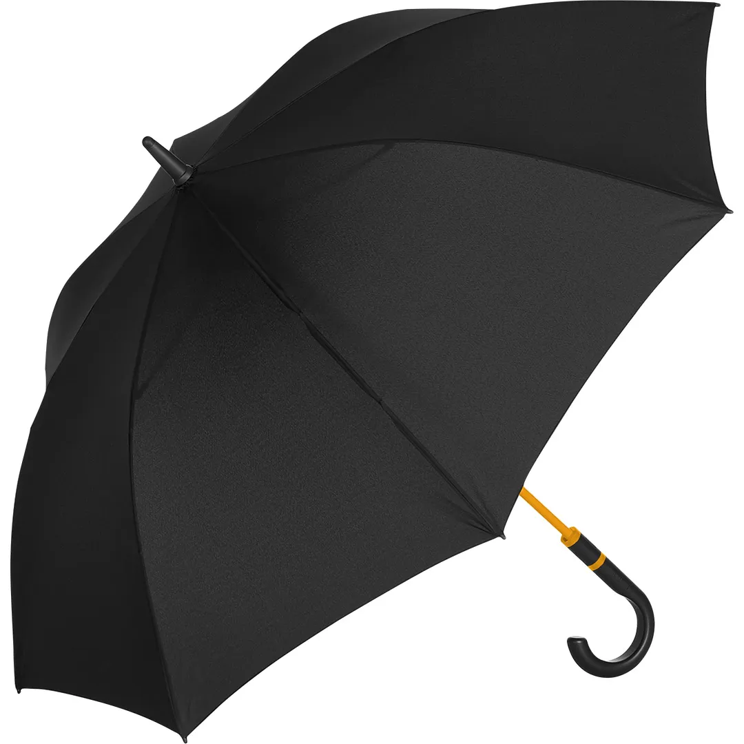 AC-Midsize-Stockschirm FARE® Style, schwarz-orange – Bild 10
