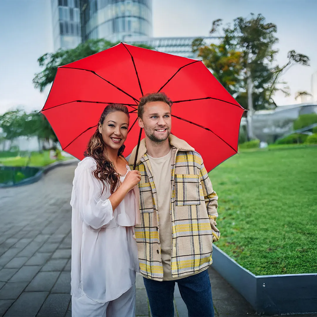 Gäste-Taschenschirm FARE® Jumbo®, rot – Bild 9