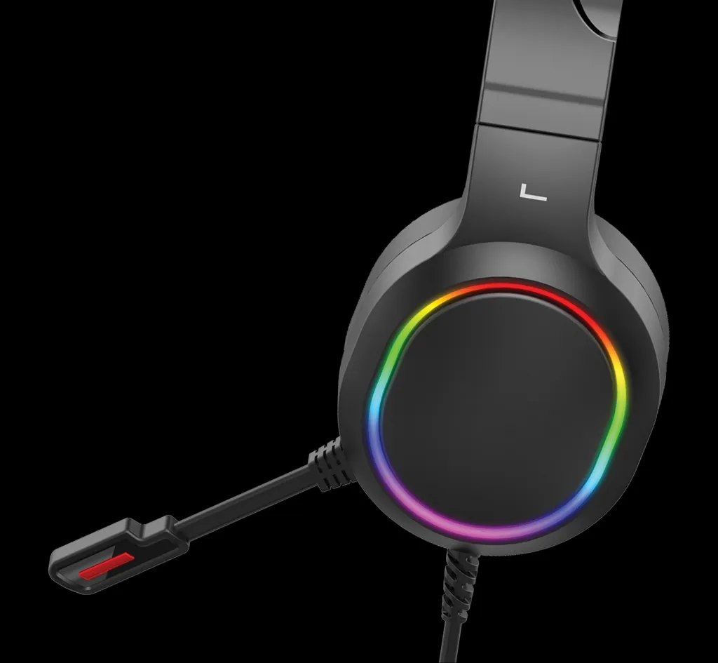 RGB Gaming Headset, schwarz – Bild 7