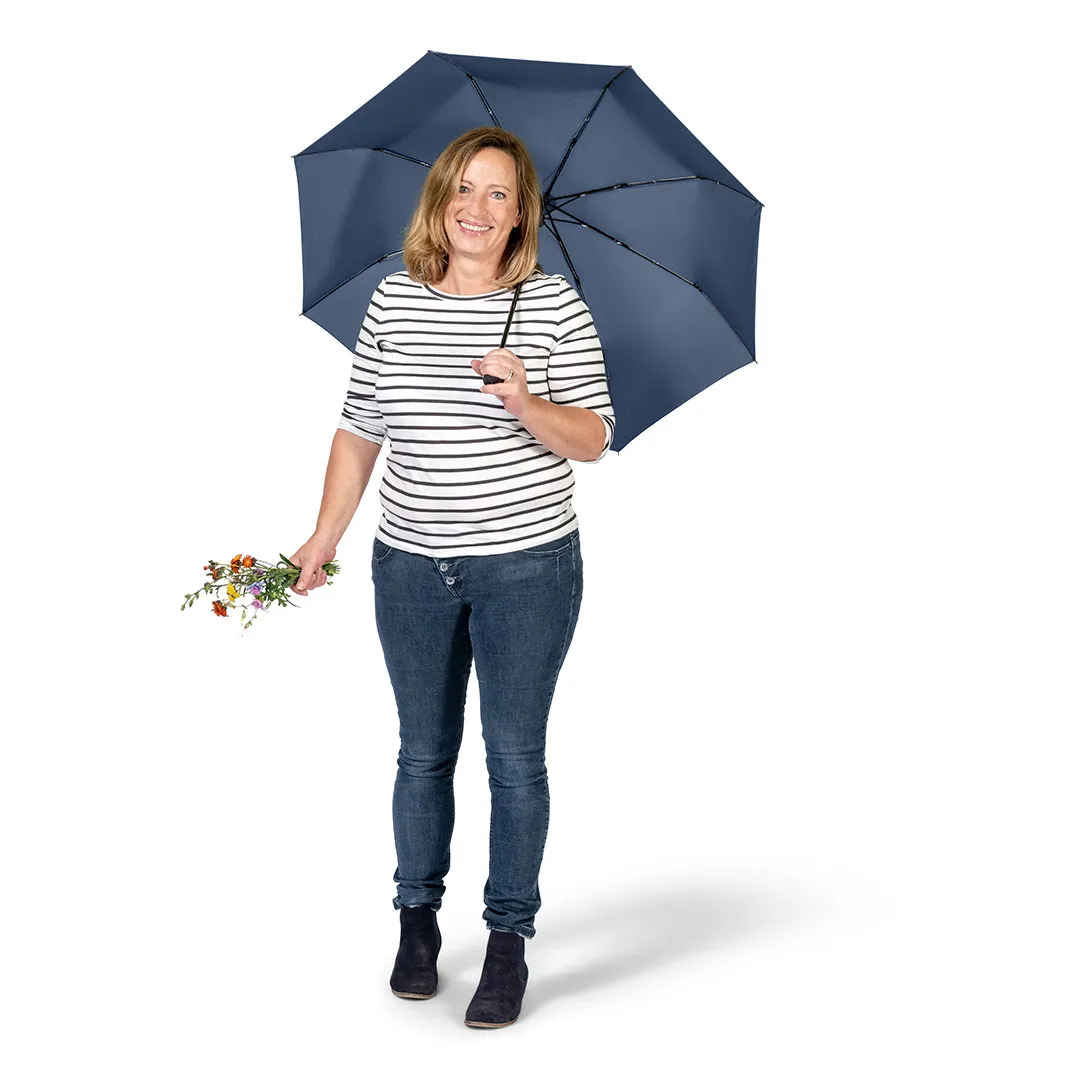 Taschenschirm ÖkoBrella, Ø 98 cm, Länge 27 cm, marine wS – Bild 10