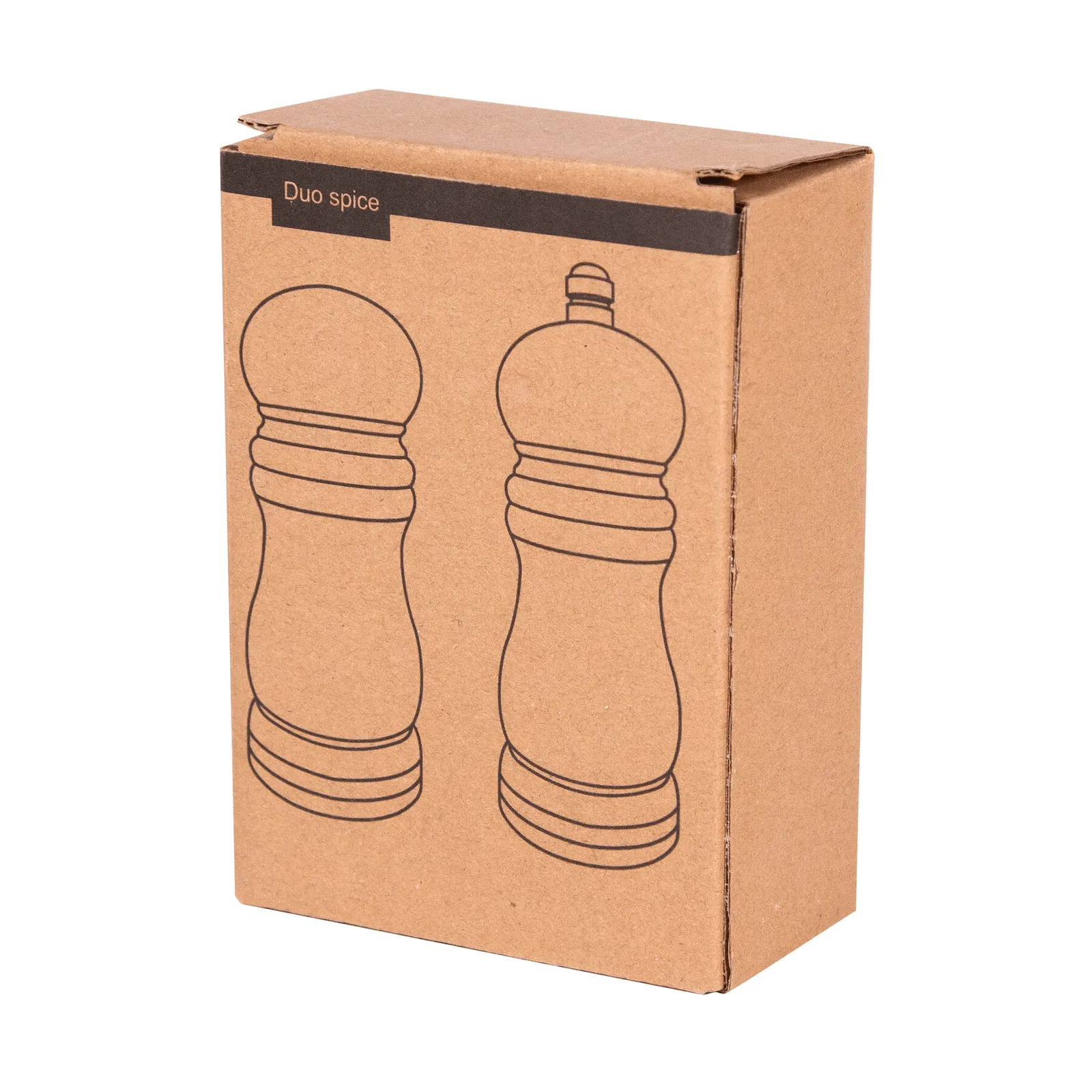 DUO SPICE - Salzstreuer & Pfeffermühle im Set braun, braun – Bild 8