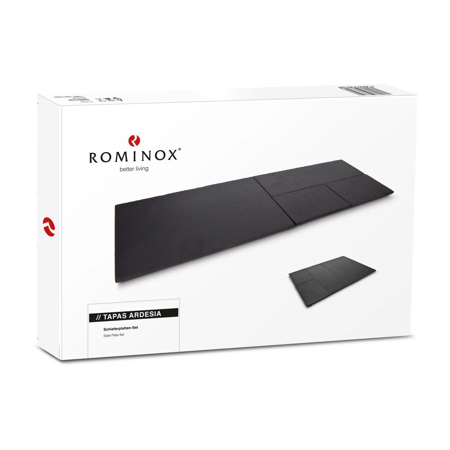 ROMINOX® Schieferplatten-Set // Tapas Ardesia, schwarz – Bild 8