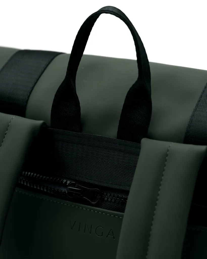 VINGA Baltimore RCS Rucksack, grün – Bild 6
