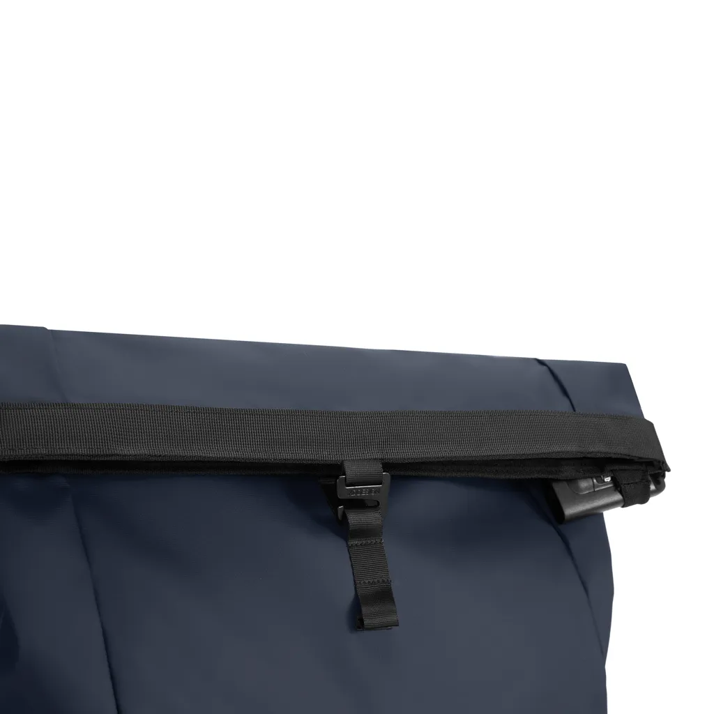 Urban wasserabweisender Anti-Diebstahl Rucksack, navy blau – Bild 16