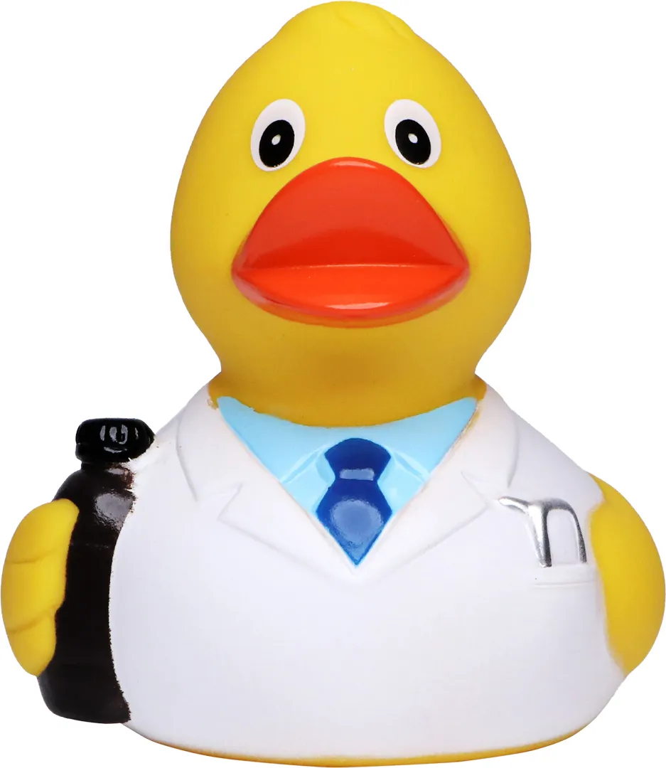 Quietsche-Ente Apotheker, multicolour – Bild 2