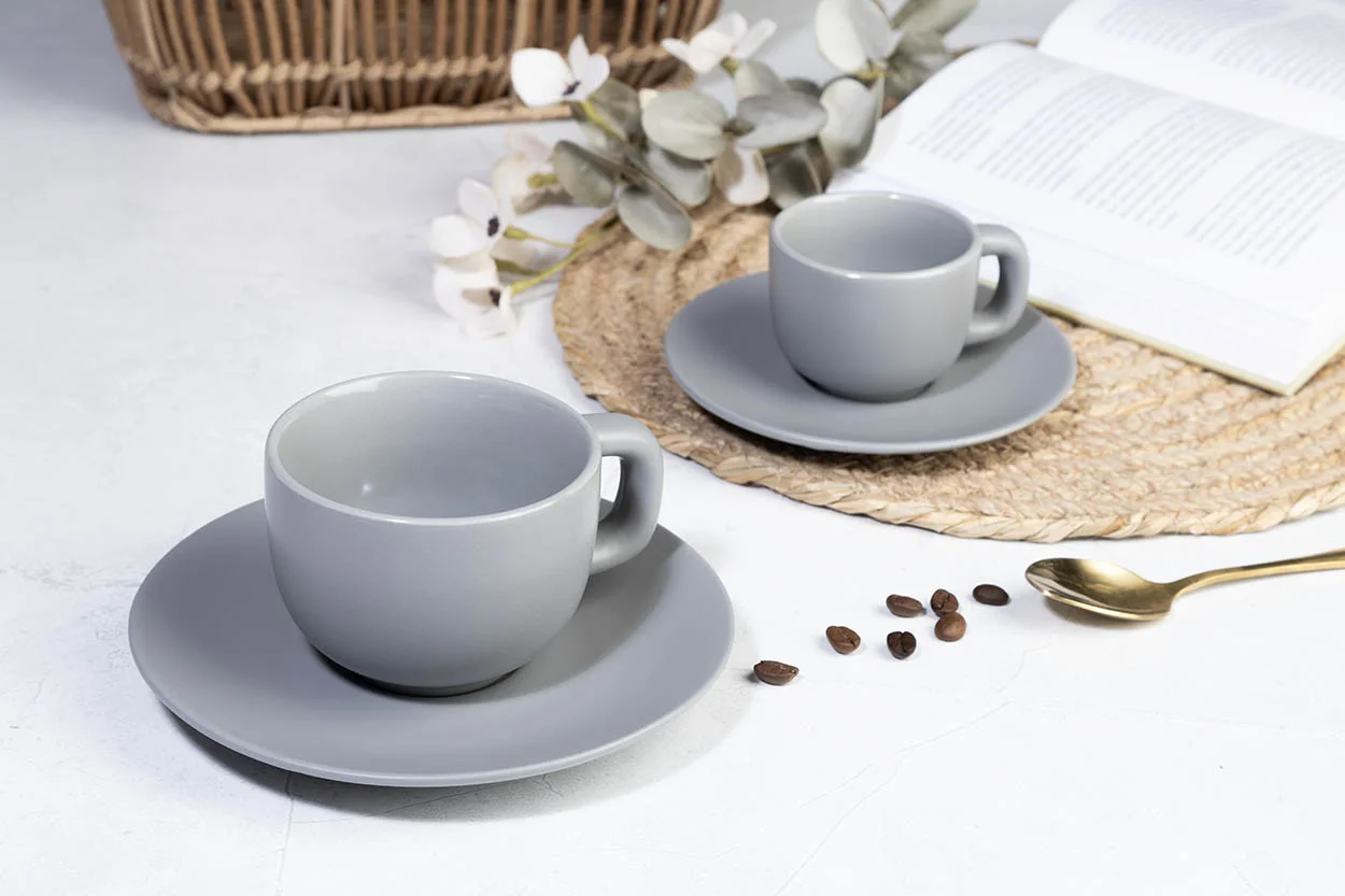 Cappuccinotassenset Caturra Plus, grau – Bild 7