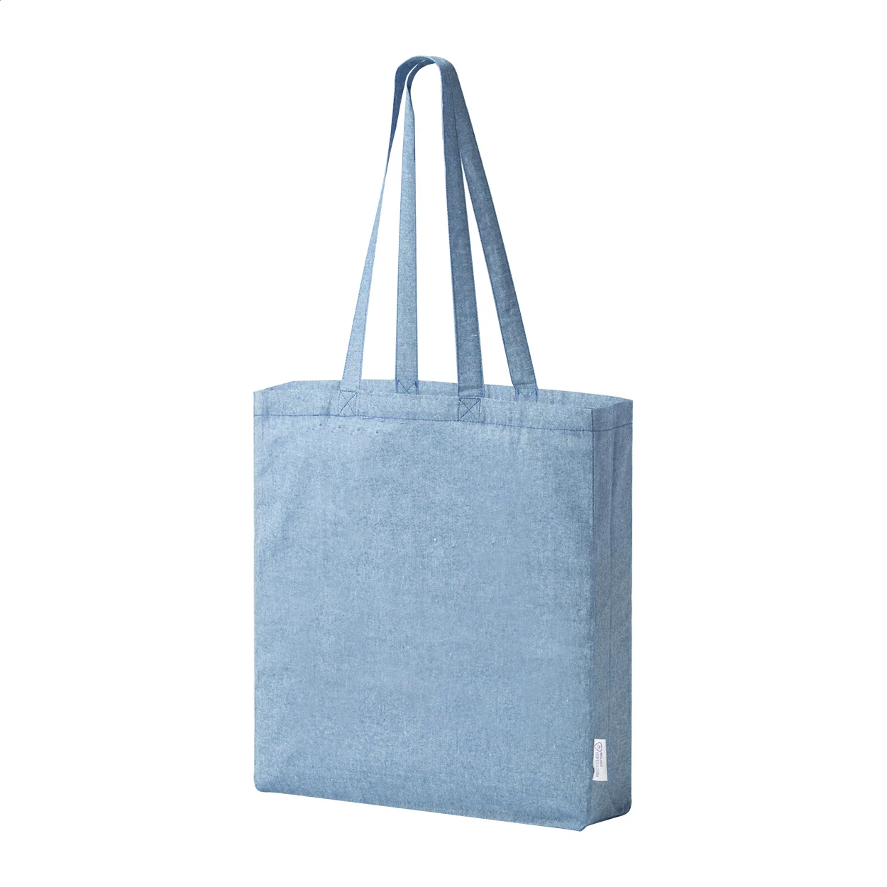 Baumwolltasche Recote Plus, hellblau – Bild 2