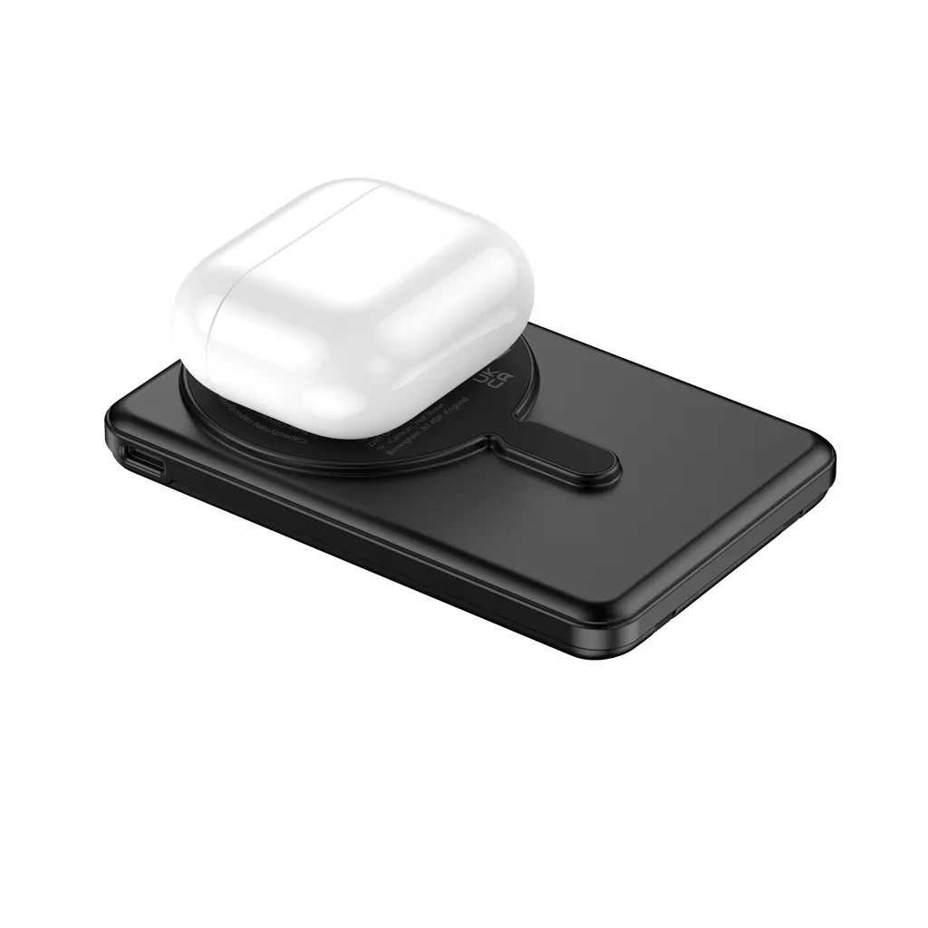 Urban Vitamin Redwood 5-in-1 5.000mAh 20W PD magn. Powerbank, schwarz – Bild 5