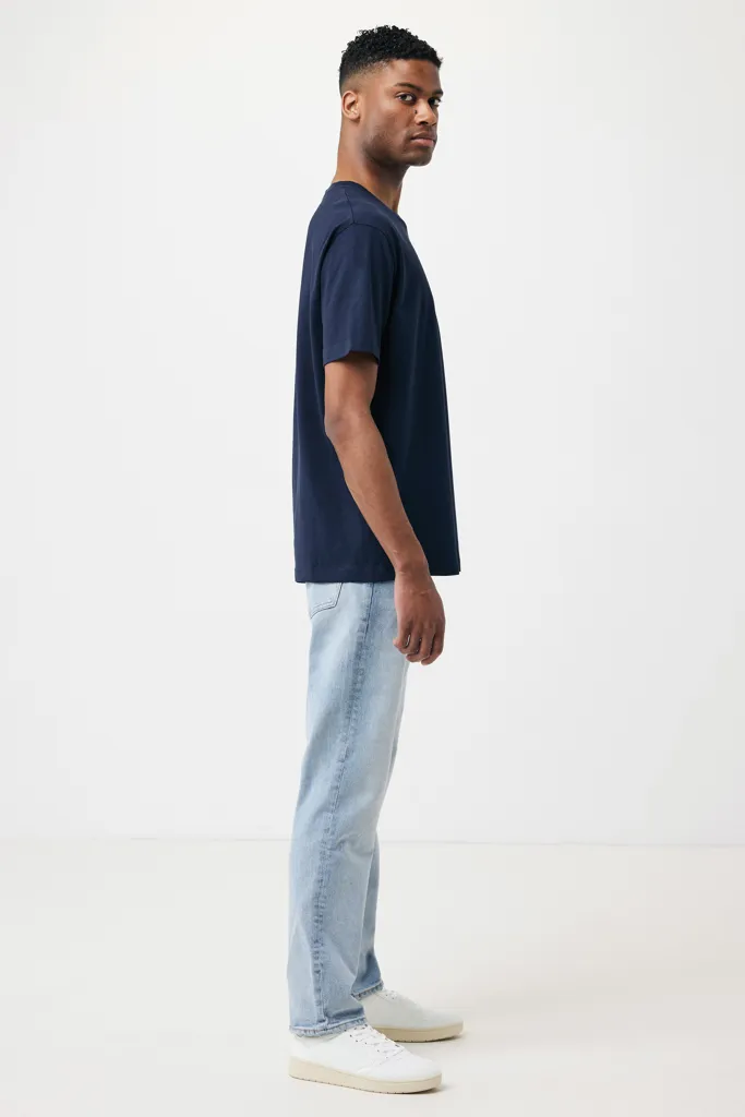 IQONIQ Teide T-Shirt aus recycelter Baumwolle, navy blau – Bild 5