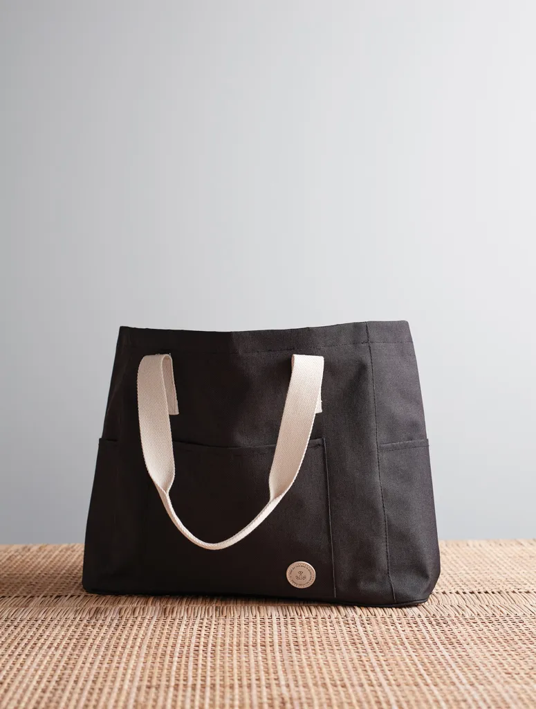 VINGA Sortino Strandtasche, schwarz – Bild 6