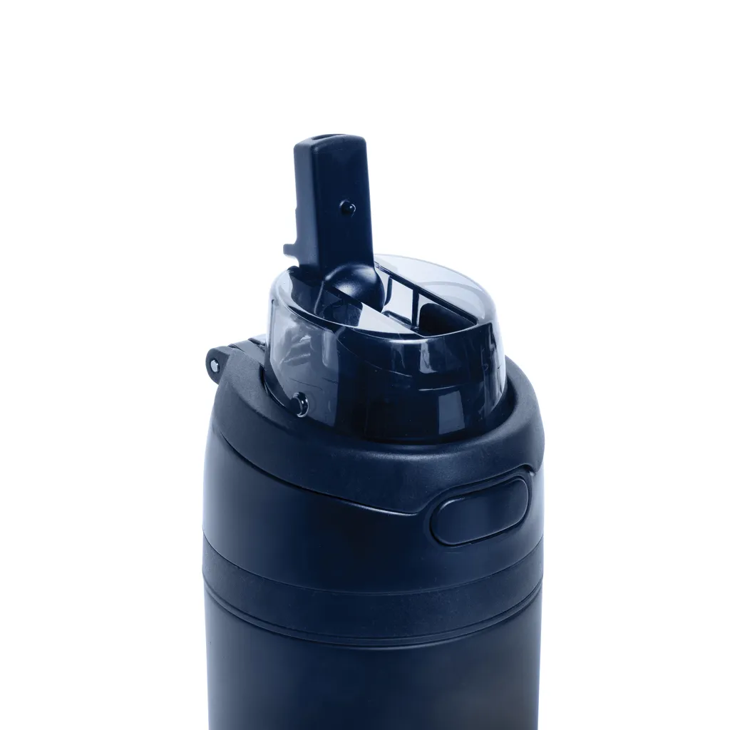 Omni Sip verschließbare Flasche aus RCS-reSteel, 720ml, navy blau – Bild 2