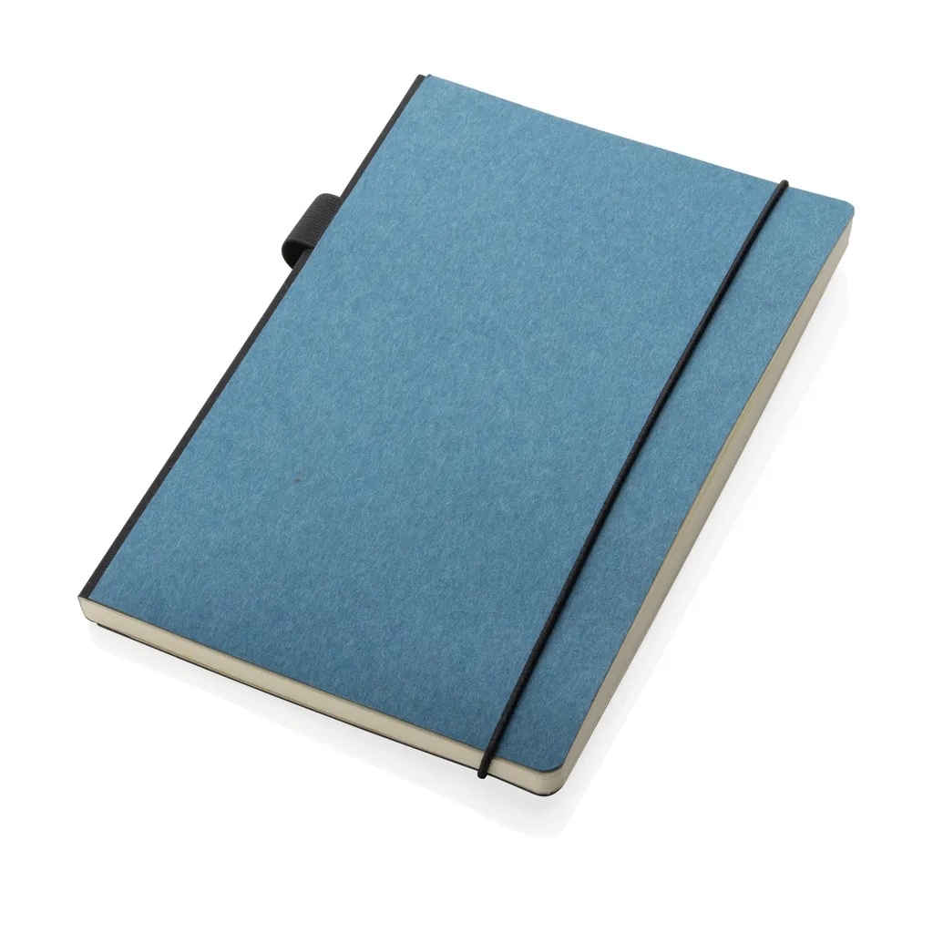 A5 Deluxe Hardcover Notizbuch, blau – Bild 3