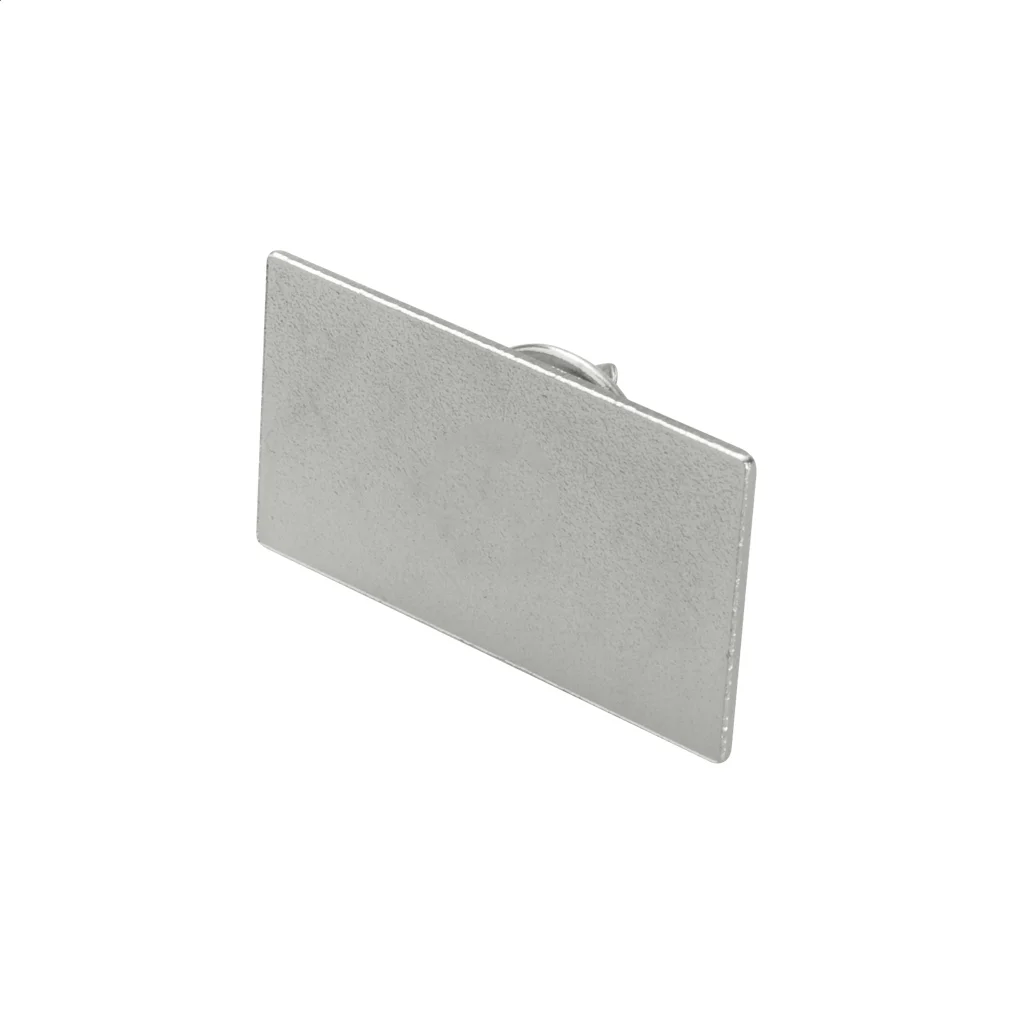 Metall Pin/Anstecker Oran, silber – Bild 2