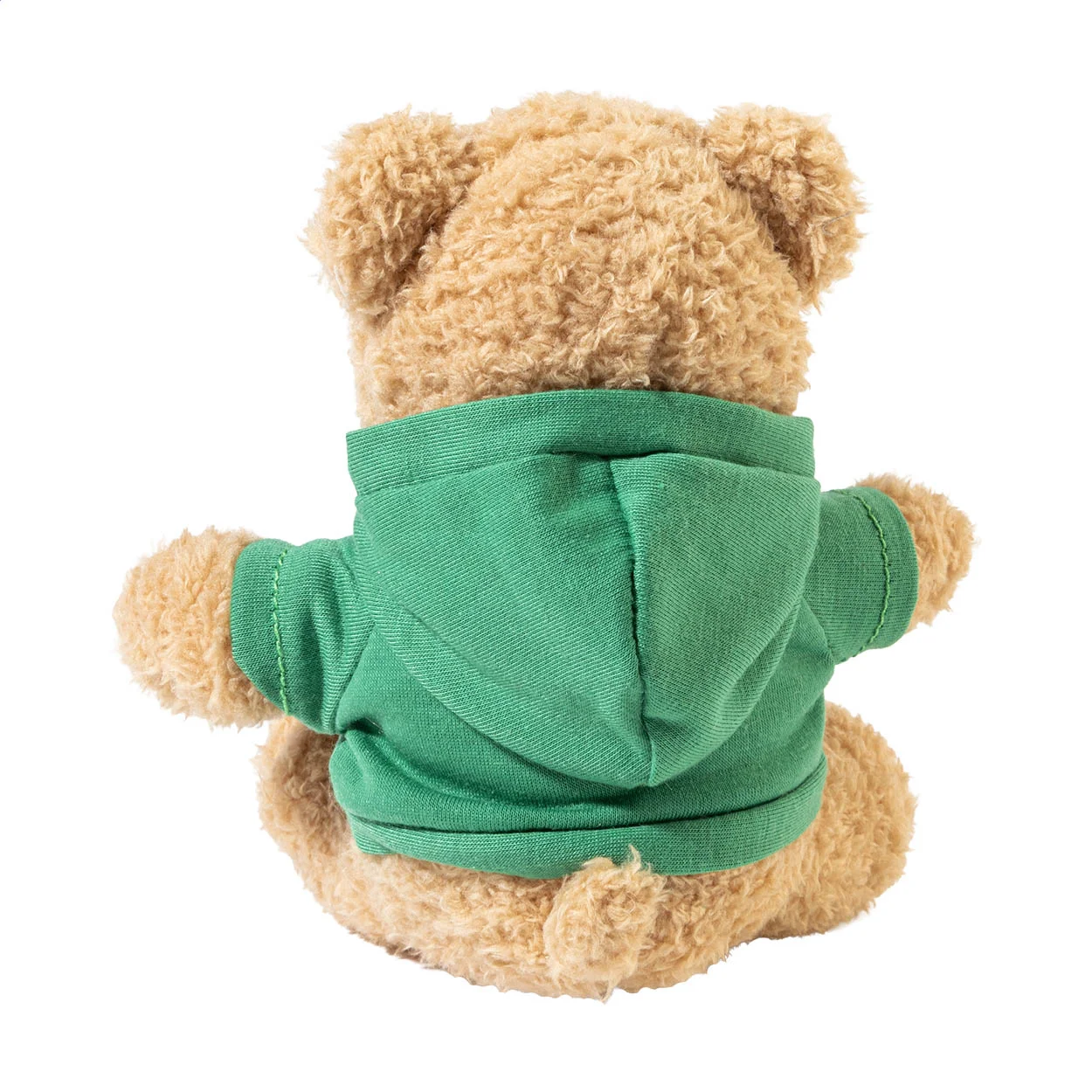Plüsch-Teddybär Hobear mit Hoodie, grün – Bild 3