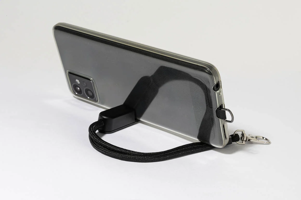 RABS-Handyhalter-Handgelenkschlaufe CuffStand, schwarz – Bild 4