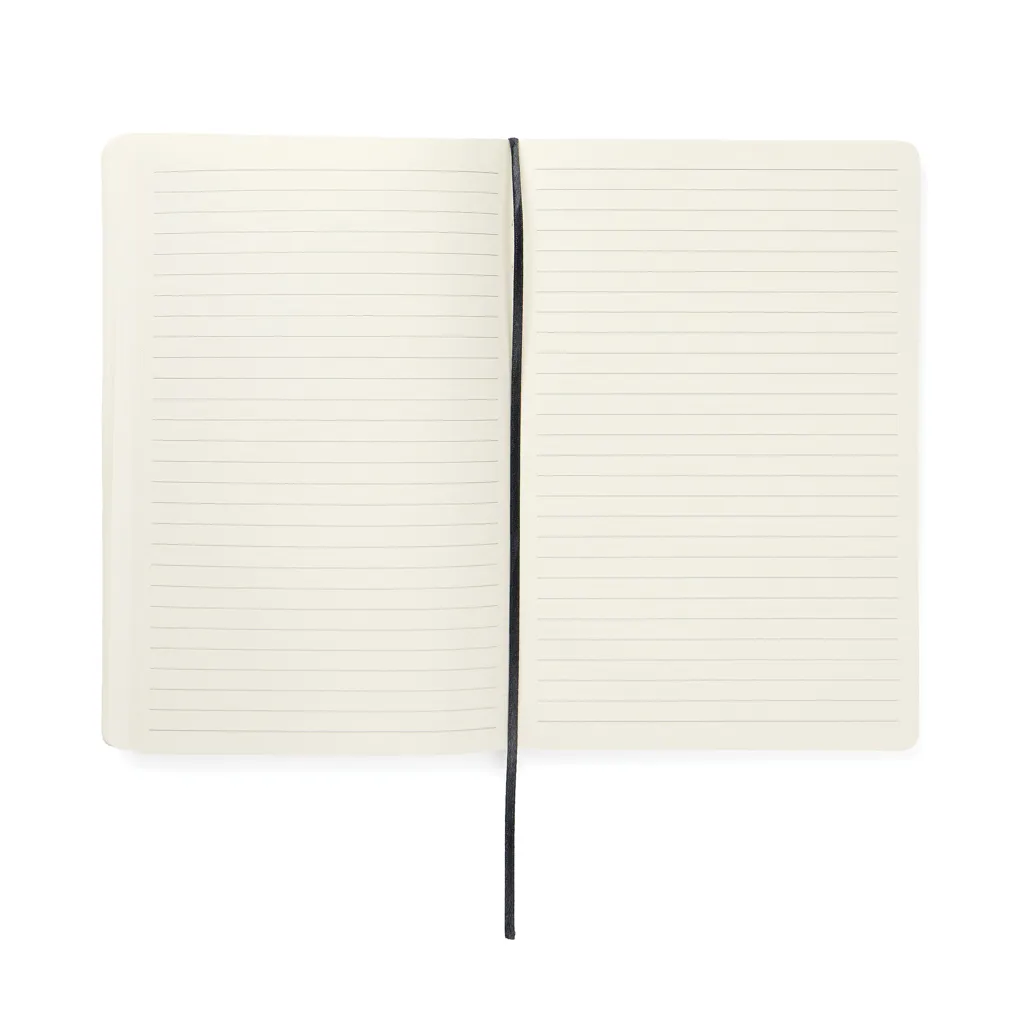 VINGA Baltimore RCS PU Softcover Notizbuch, schwarz – Bild 3