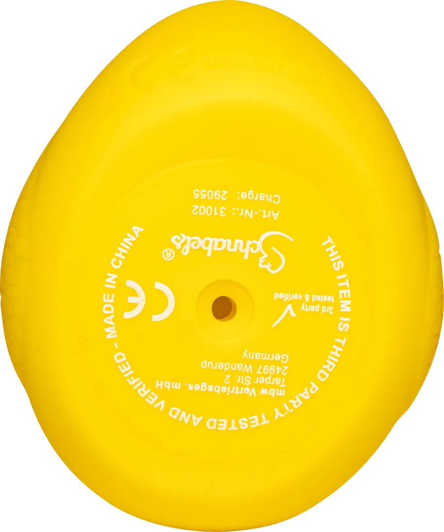 Quietsche-Ente 8,3 cm, gelb/orange – Bild 6
