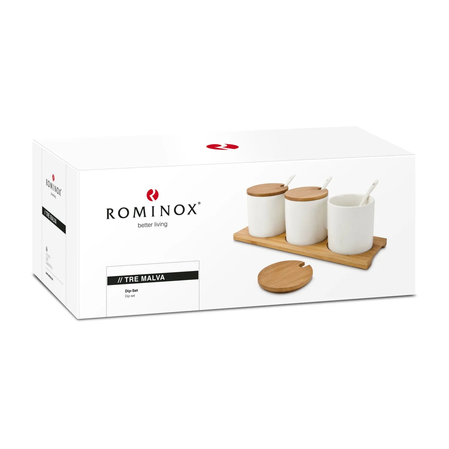 ROMINOX® Dip-Set // Tre Malva, weiß – Bild 2