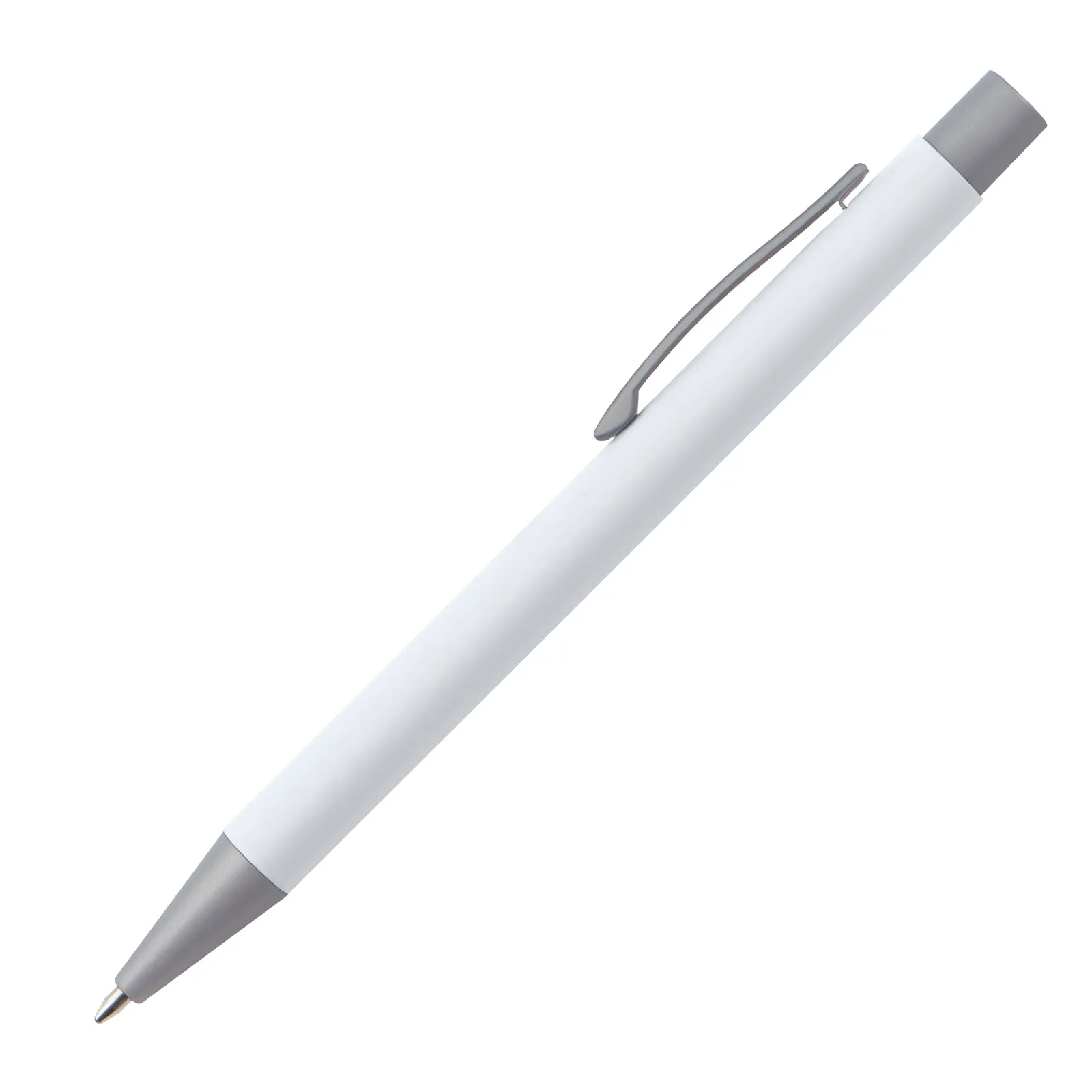 Metall Kugelschreiber Rockford, weiss – Bild 2