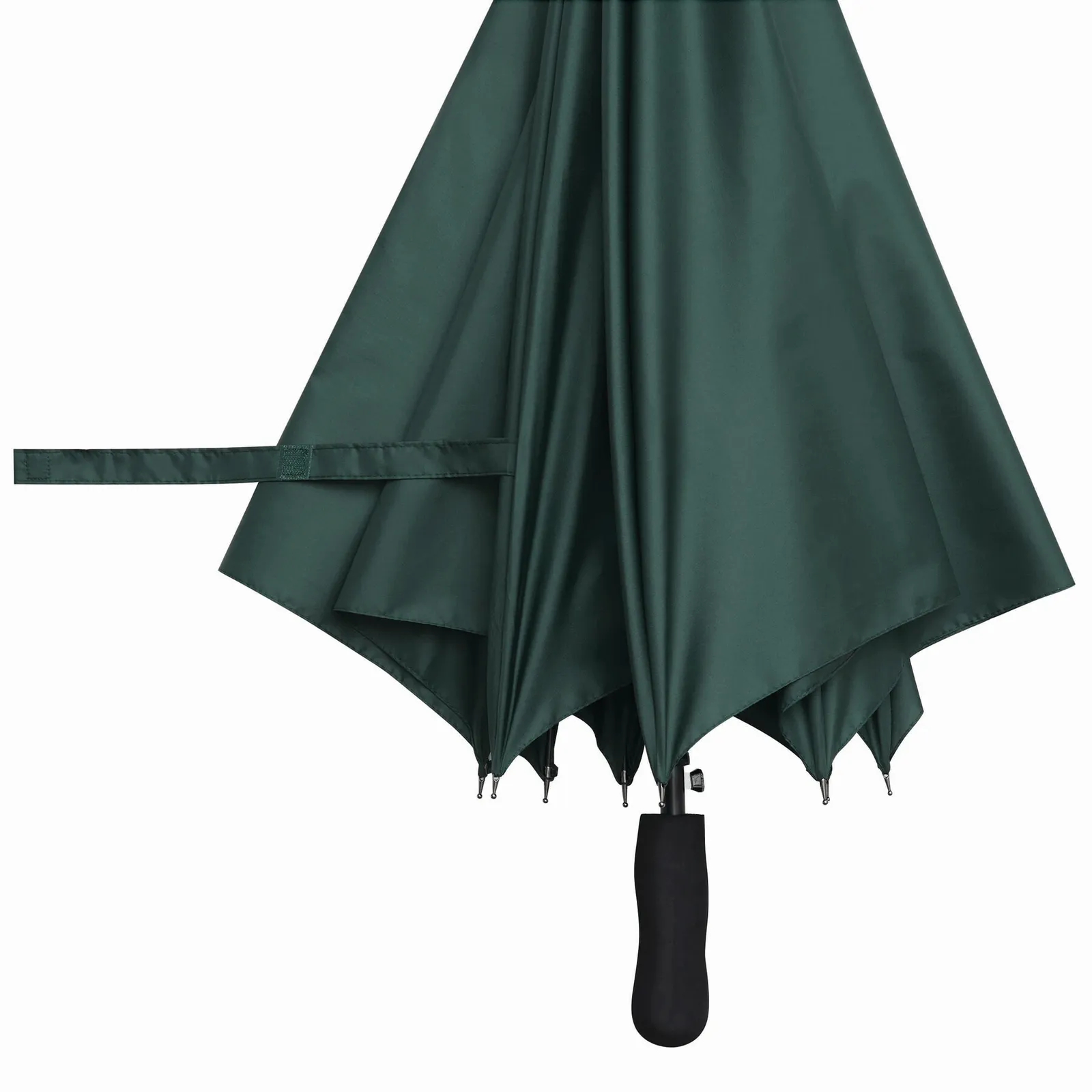 PASSAT - Automatischer Windproof-Golfschirm, dunkelgrün – Bild 4