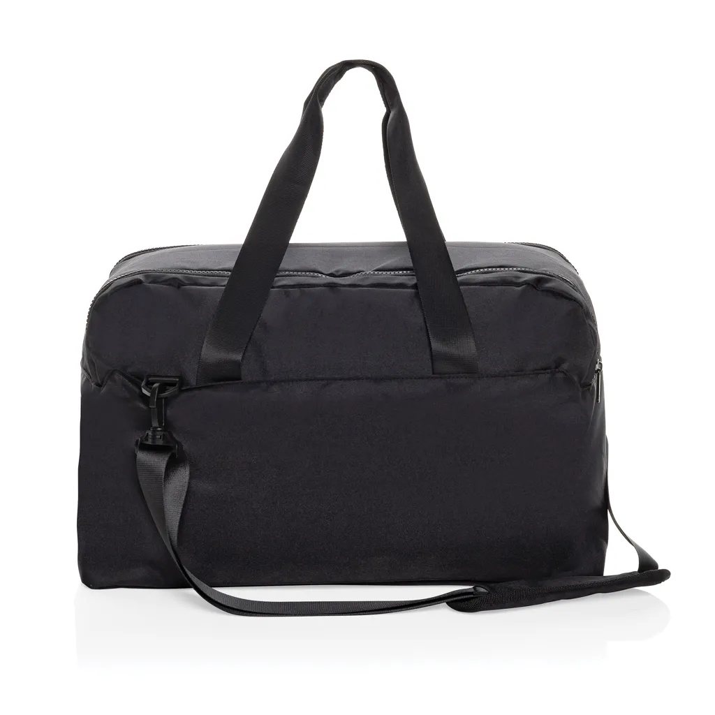Swiss Peak Aware™ RPET 15,6" Laptop-Wochenendtasche, schwarz – Bild 4