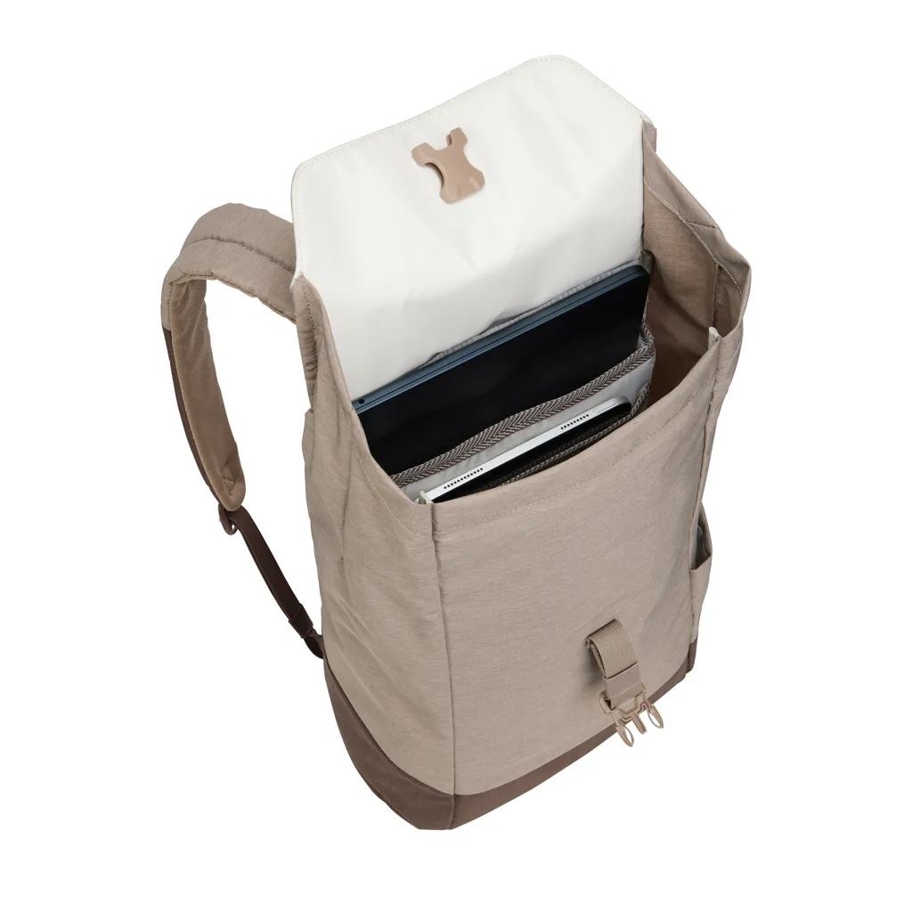 Thule Lithos Rucksack 16L, beige – Bild 4