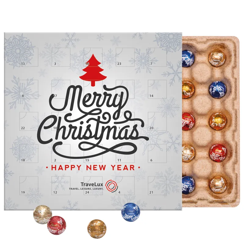 Minikugel Adventskalender, LINDOR Lindt Mini Kugeln – Bild 4