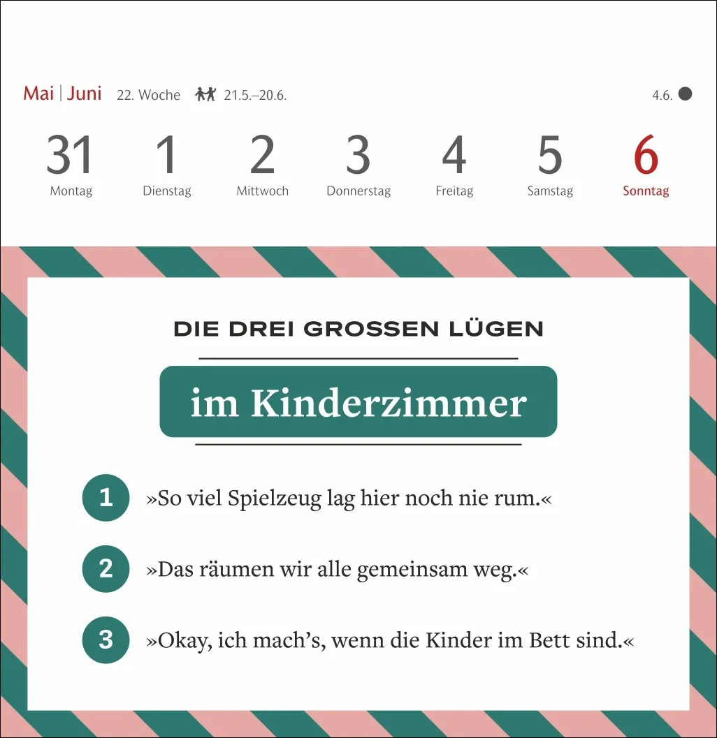 Die drei großen Lügen Premium-Postkartenkalender 2027 – Bild 12