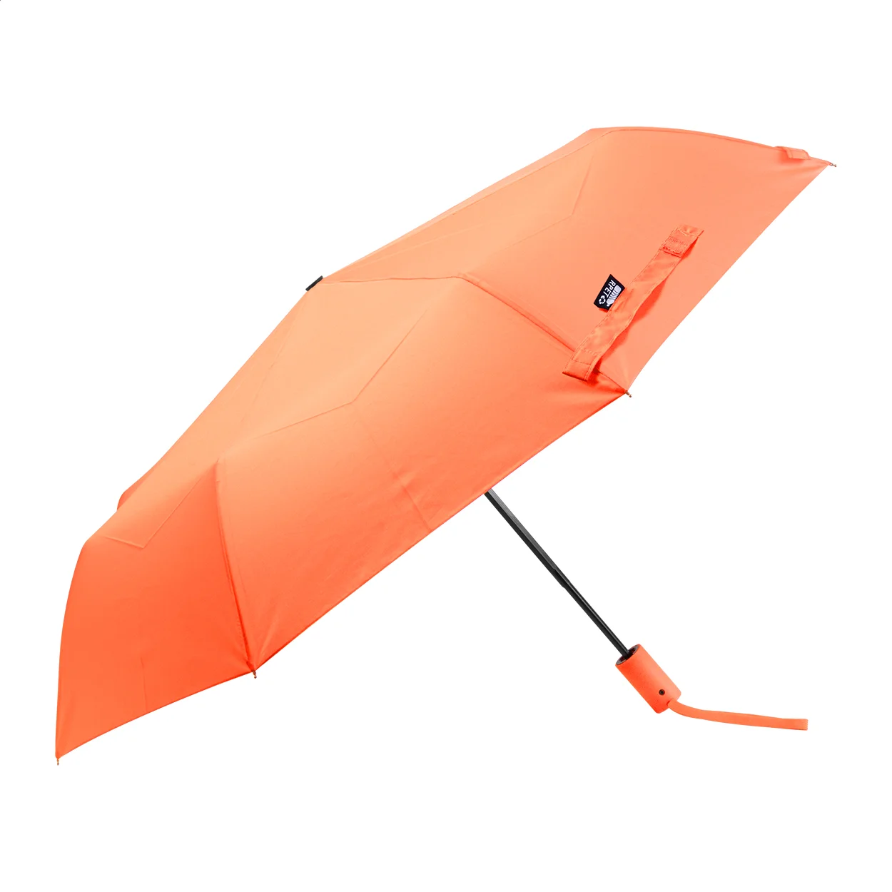 RPET Taschenschirm Floccus, orange – Bild 5
