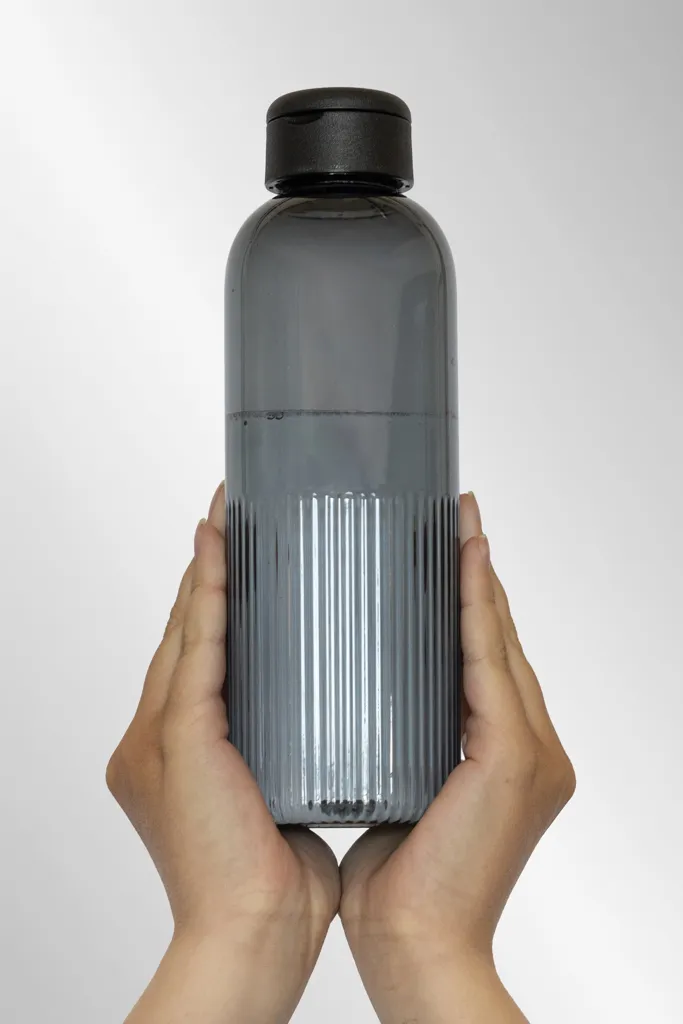 Ripple RCS rPET auslaufsichere Wasserflasche, 750ml, schwarz – Bild 8
