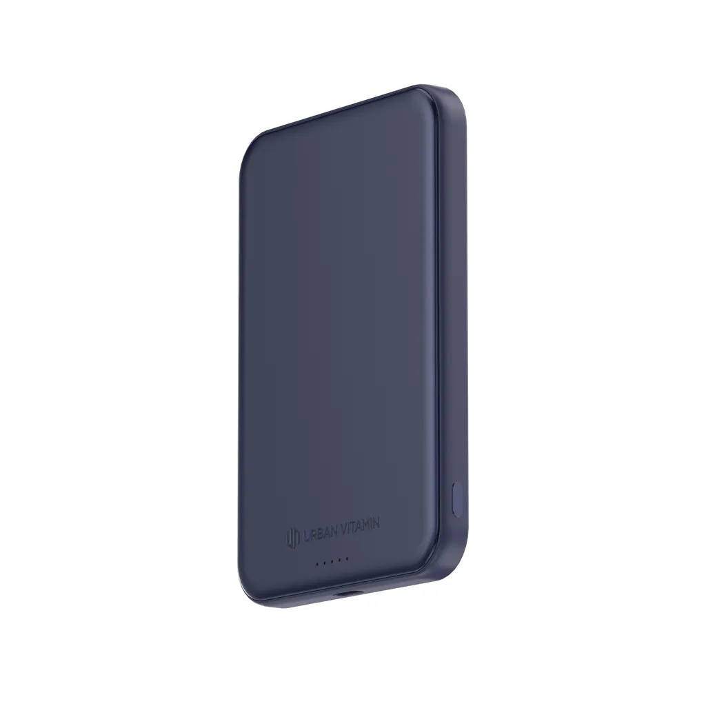 Urban Vitamin Pomona 5000mAh Qi2.2 25W magnetische Powerbank, blau – Bild 10