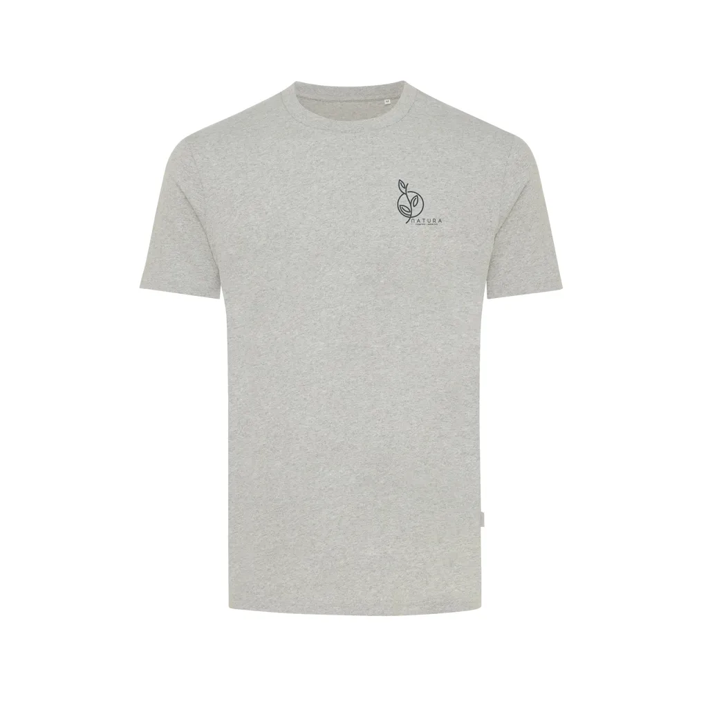 IQONIQ Manuel ungefärbtes T-Shirt aus recycelter Baumwolle, heather grey – Bild 5