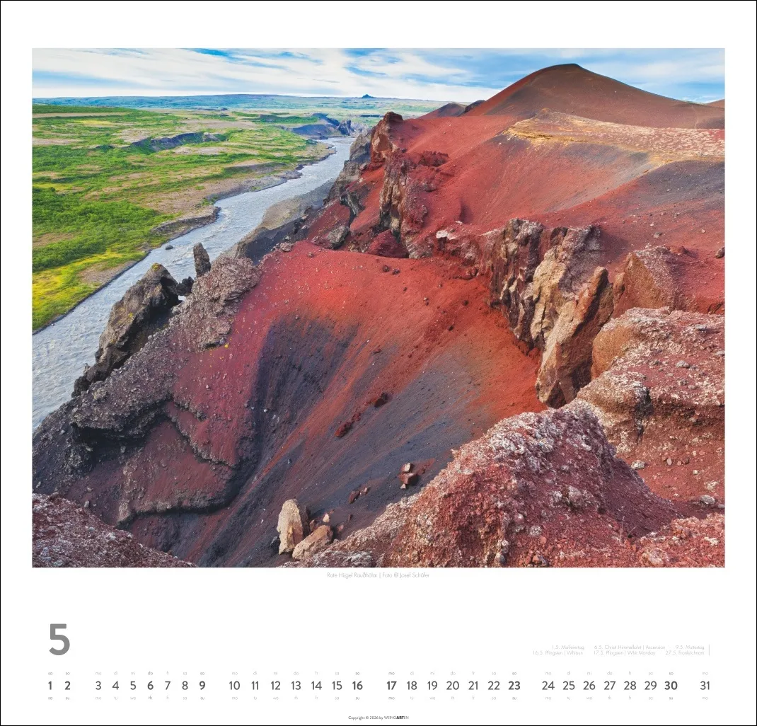 Island Wandkalender 2027 – Bild 6