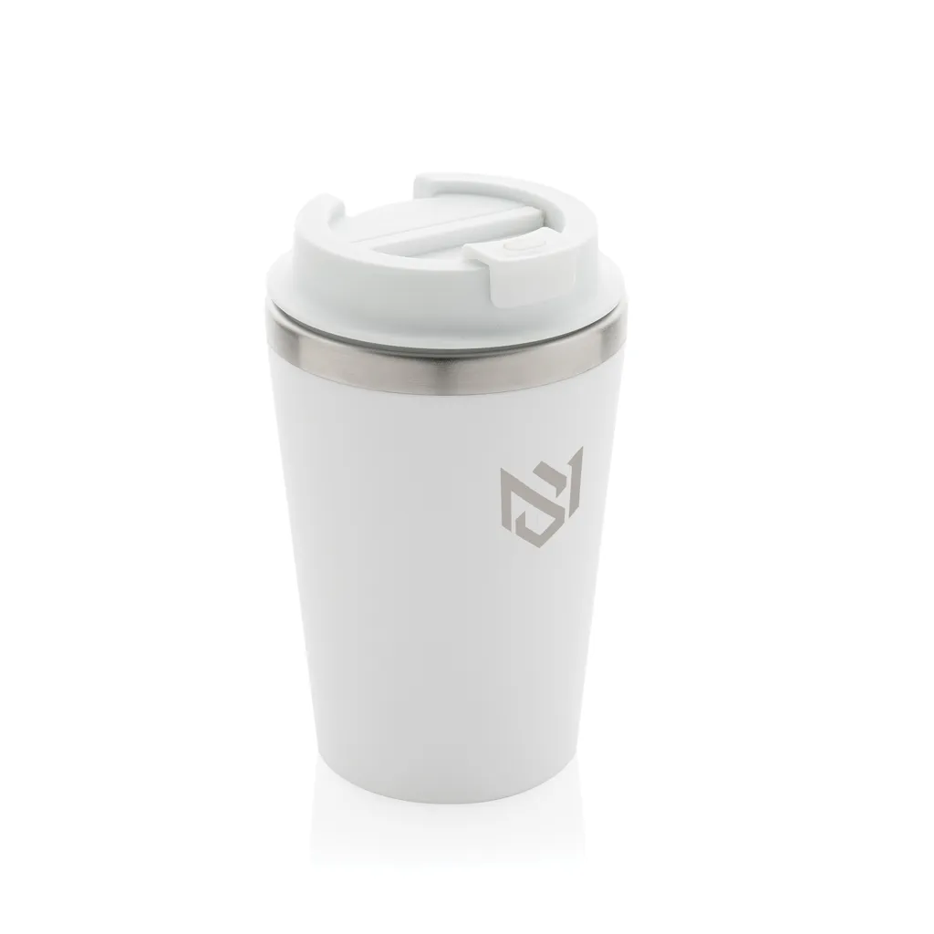 Java 350ml RCS recycelter doppelwandiger Becher, weiß – Bild 4
