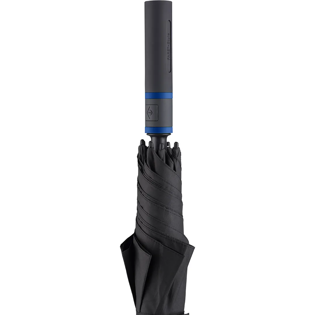 AC-Gästeschirm FARE® Style, schwarz-euroblau – Bild 6
