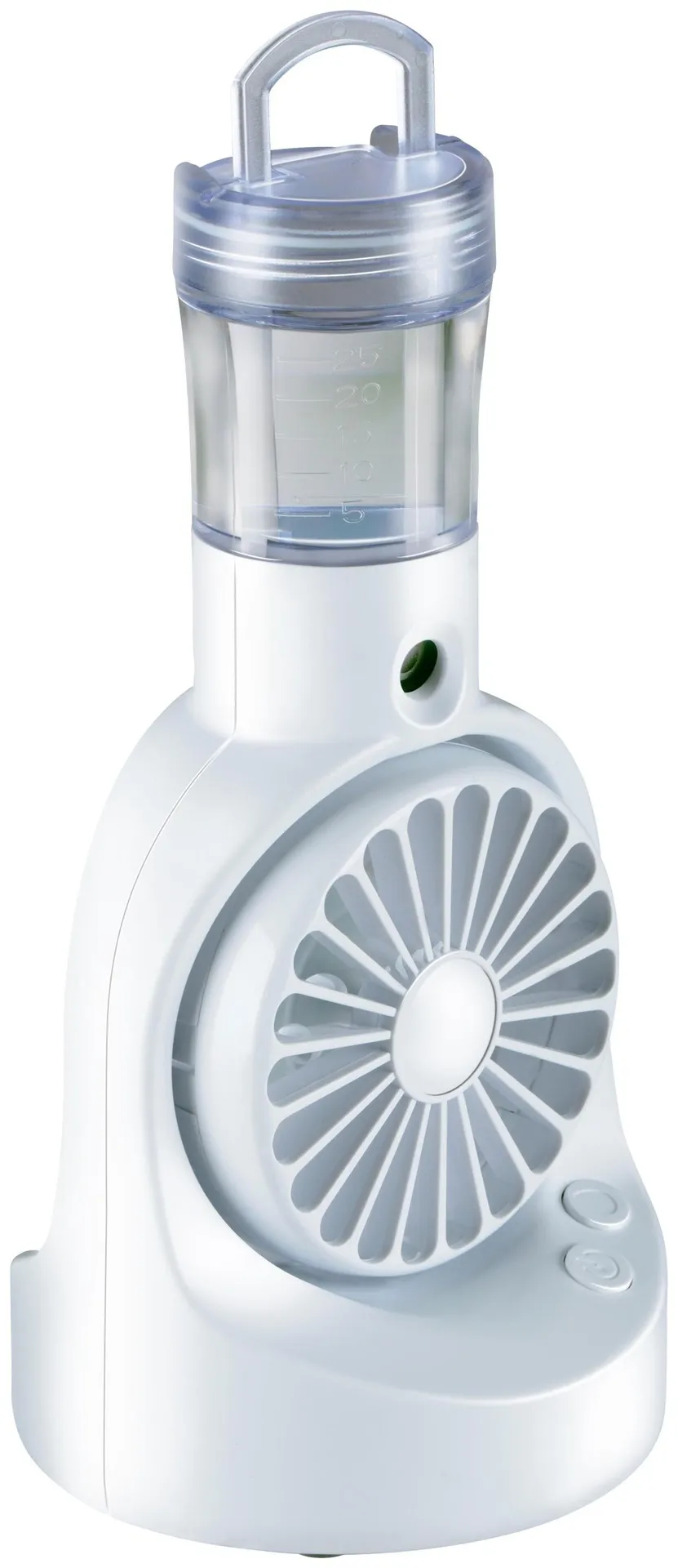 LIFETIME Air USB-Tischventilator mit Akku, Weiß – Bild 2