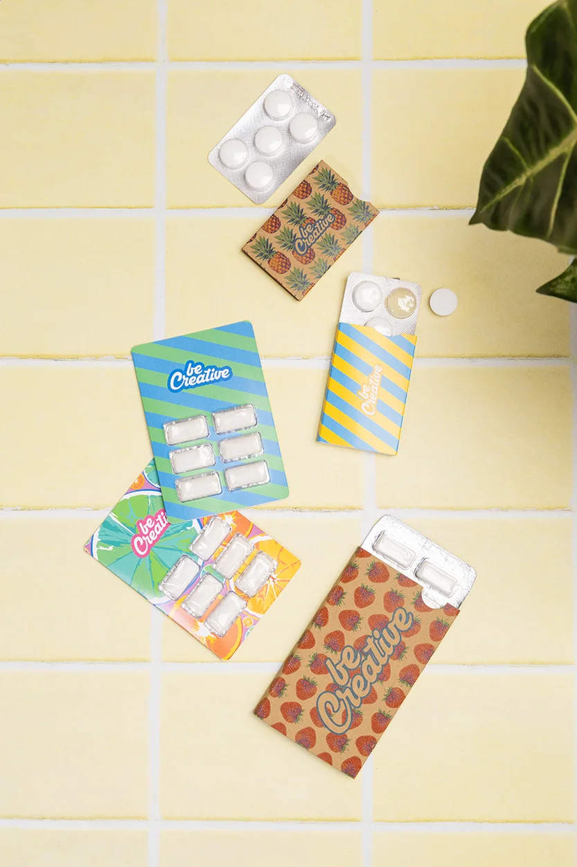 Minzbonbons CreaMint 5 Eco in individueller Verpackung, natur – Bild 7