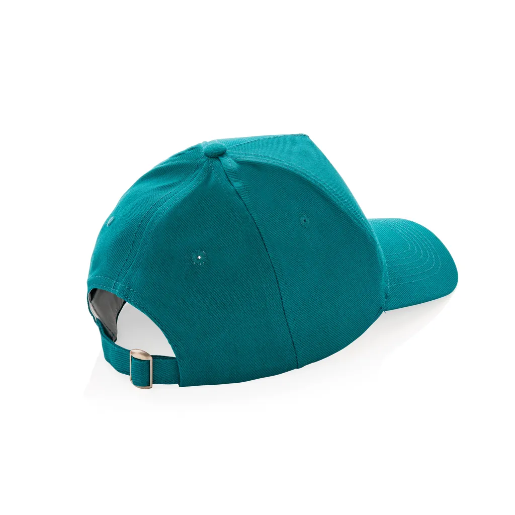 Impact 5 Panel Kappe aus 280gr rCotton mit AWARE™ Tracer, verdigris – Bild 5